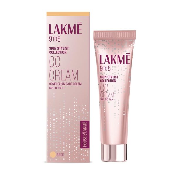 Lakme 9 To 5 Complexation Care Face CC Cream 30gm Shade-Beige
