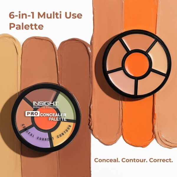 INSIGHT COSMETICS 6 Colors Pro Concealer Palette