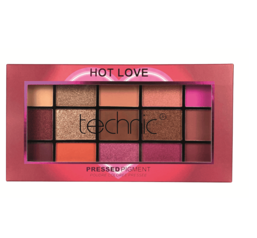 Technic Hot Love Pressed Pigment EyeShadow Palette