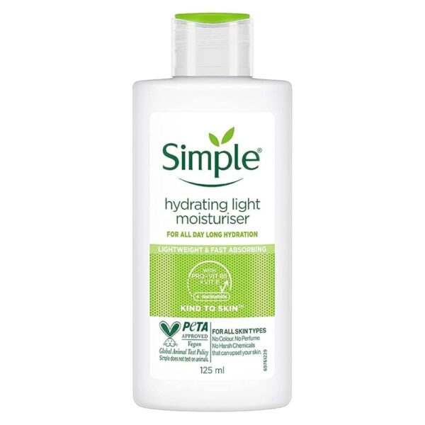 Simple Kind To Skin Hydrating Light Moisturiser – 125ml