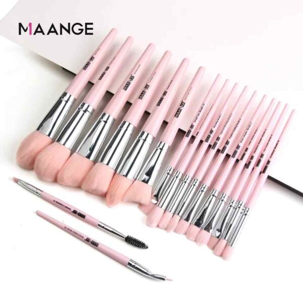 Mange 18 Pcs Brush Set (Pink)