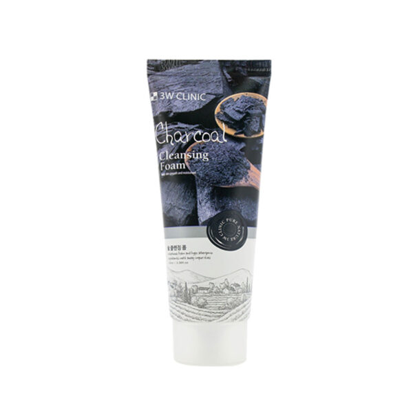 3w Clinic Charcoal Cleansing Foam- 100ml
