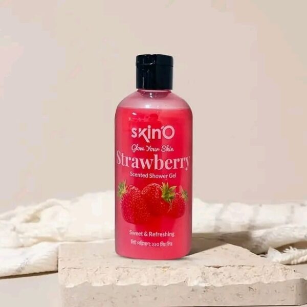 skin’O Glow Your Skin Strawberry Scented Shower Gel – 220ml