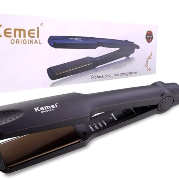 Kemei KM-329 Hair Straightener - Black
