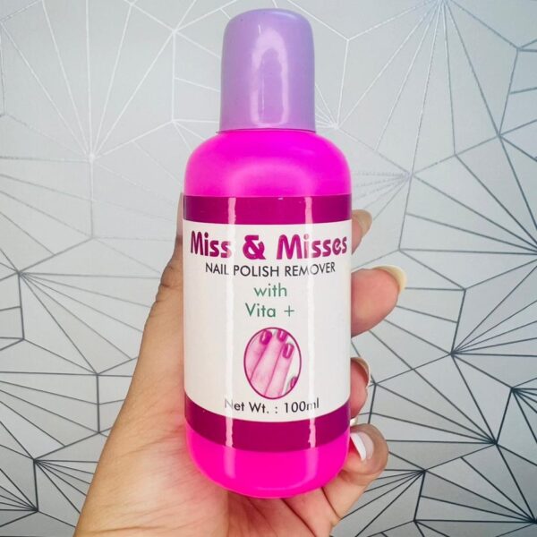 Miss & Misses Nail Polish Remover – 100ml